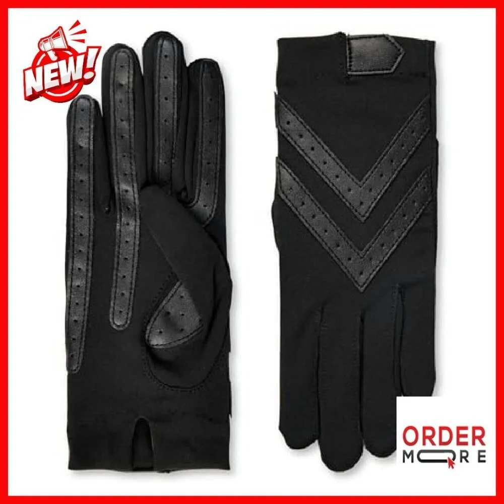 Water Repellent Touchscreen Shortie Gloves Spandex Cold Weather